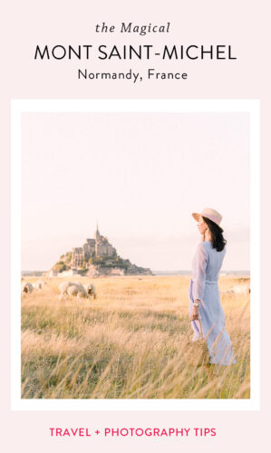 Mont Saint Michel in Normandy, France