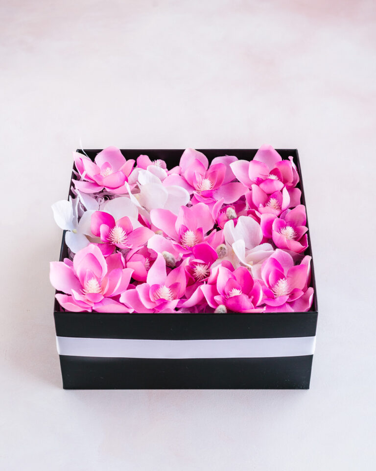 How to Make a Beautiful Flower Gift Box DIY