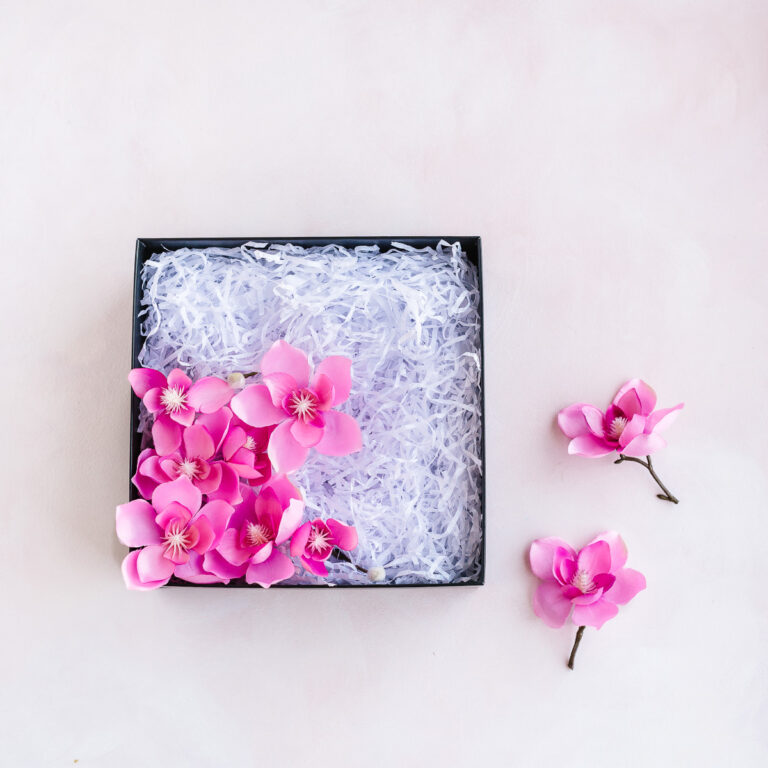 How to Make a Beautiful Flower Gift Box DIY