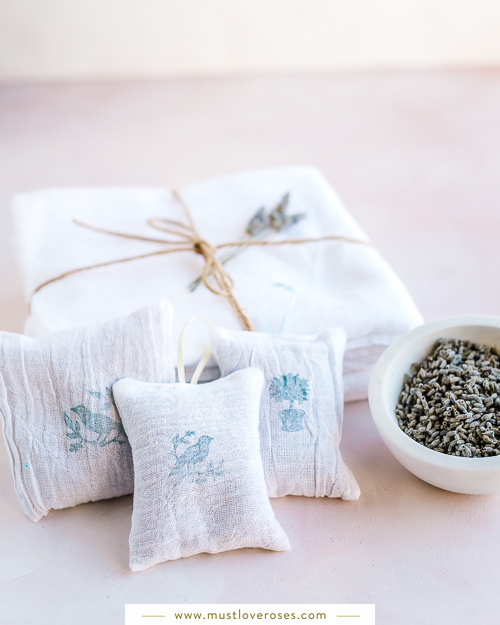 DIY Lavender Sachet  Great Beginner Sewing Project - The Everyday Farmhouse