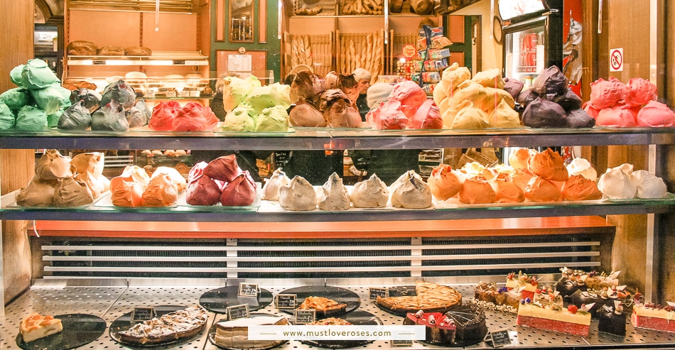 Christmas Foods and Pastries in Paris
